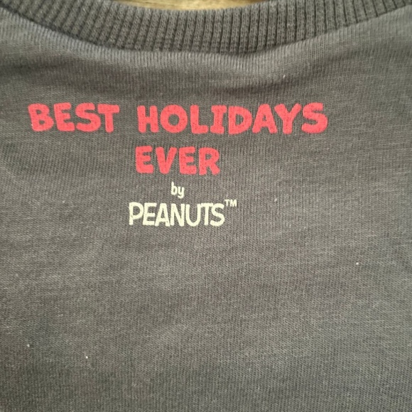 Zara Snoopy Christmas Long Sleeve Shirt; Size 9-12 Months - Picture 3 of 4